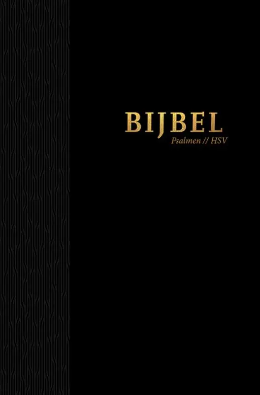Bijbel (HSV) met Psalmen - hardcover zwa