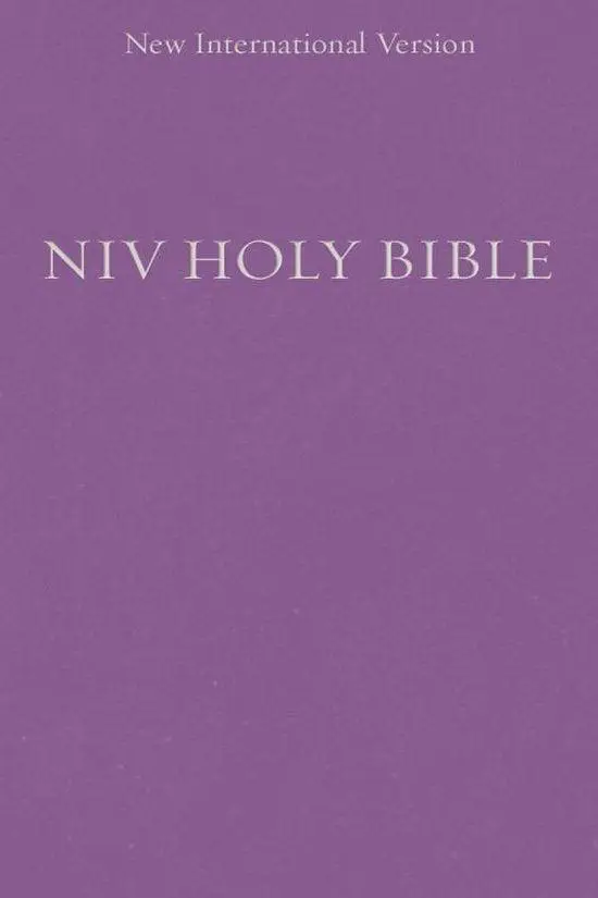 NIV compact Bible Purple Paperback