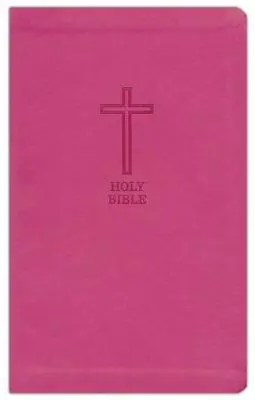 KJV thinline Bible Pink Leathersoft