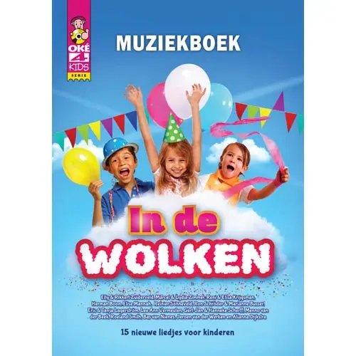 IN DE WOLKEN MUZIEKBOEK