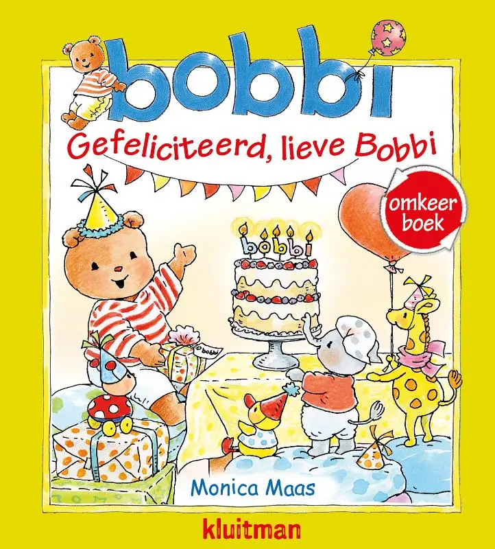 Omkeerboek. Gefeliciteerd, lieve Bobbi/B