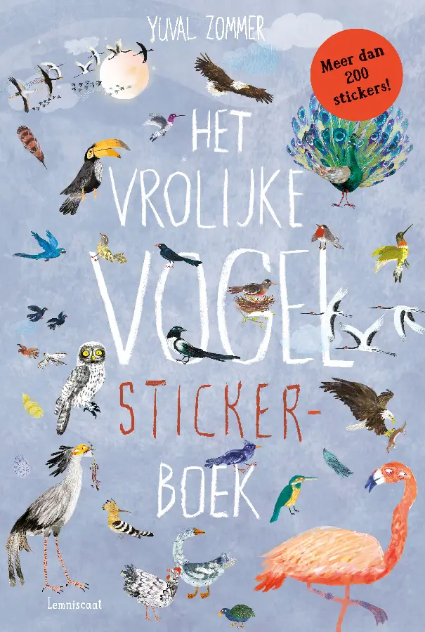 Vrolijke vogel stickerboek