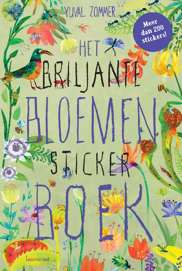Briljante Bloemen Boek Stickerboek