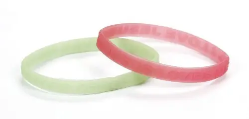 ARMBANDSETJE JESUS LOVES ME SILICONE